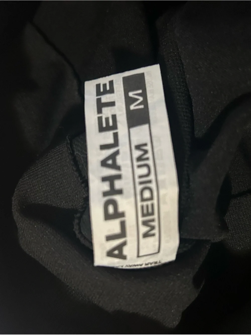 Alphalete Amplify Black High-Waist Seamless Athletic Shorts